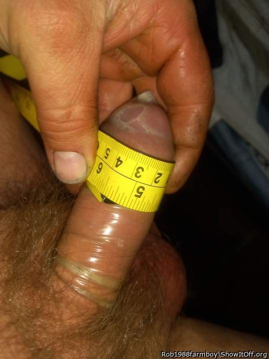 Nice thickness to your cock!!    
