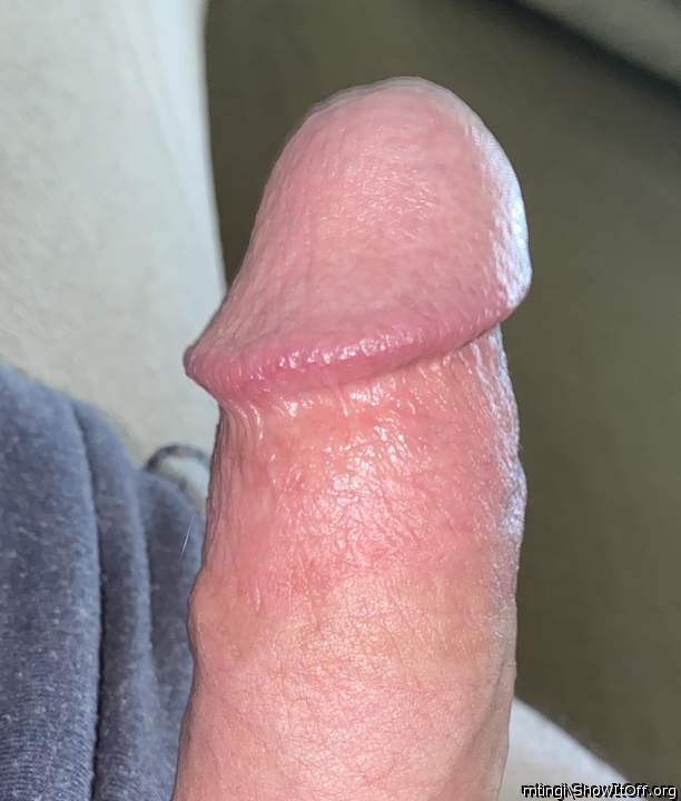Great cock head closeup...I can almost taste it ! 