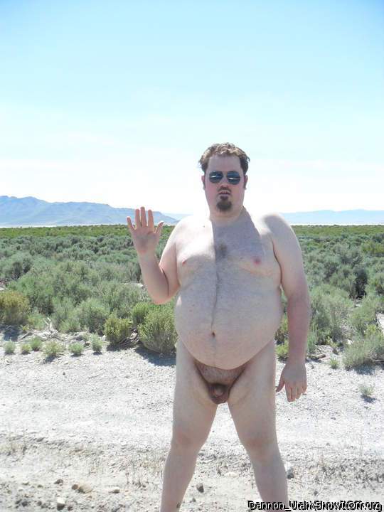 Nude in the desert 1