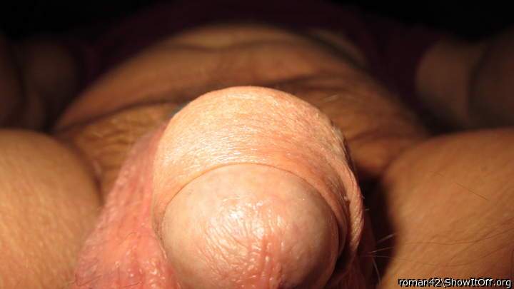 Awesome foreskin covered cock 