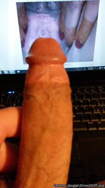 Photo of a dick from couple