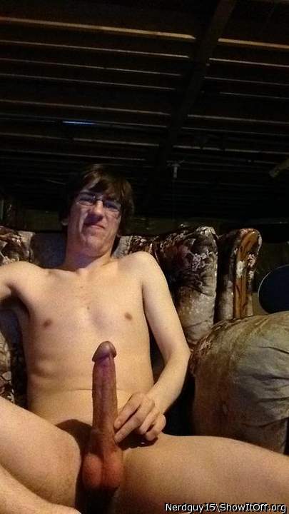 Sitting around with my cock.
