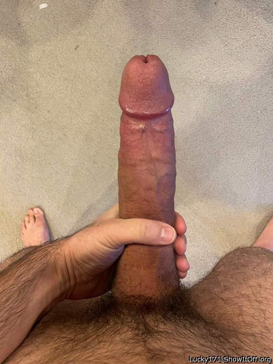 WOW, what an awesome cock and glans!      