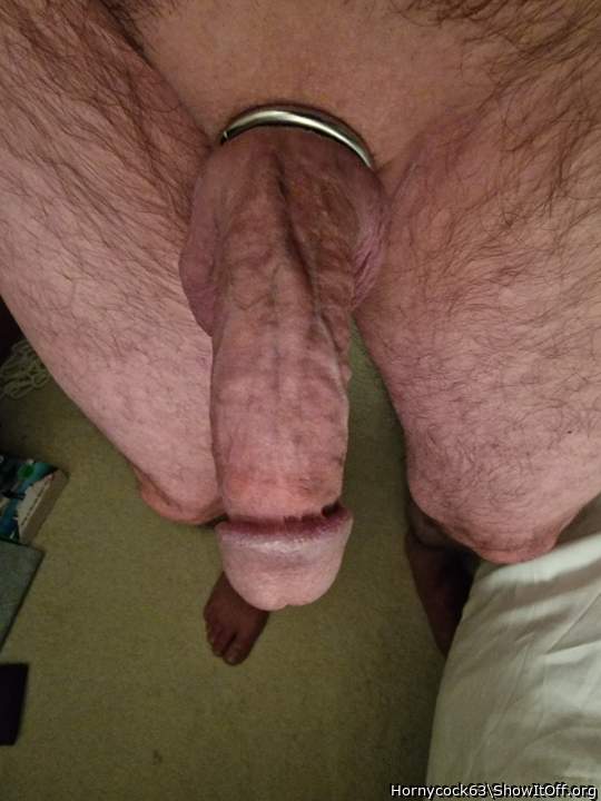 you look great in that shiny cock ring- so stiff and veiny!
