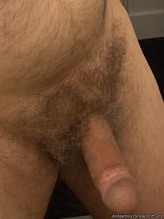 Beautiful. Love your hairy cock.