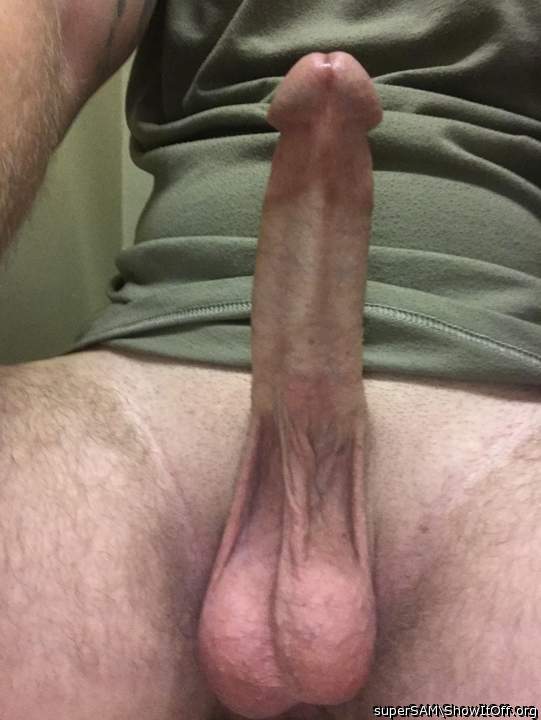 Great underside shot of your magnificent cock.