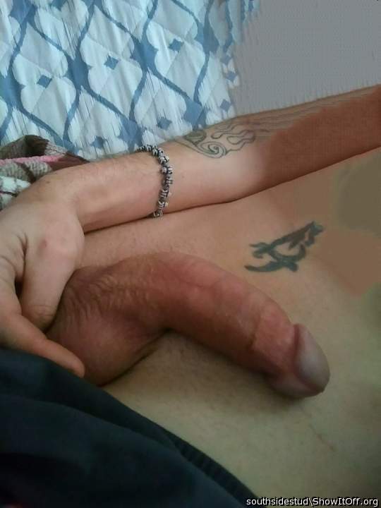 Semi hard cock waiting for you