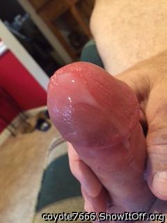 Nice cum and pumped cock 
