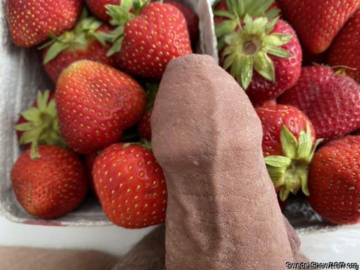 Anyone want a strawberry?