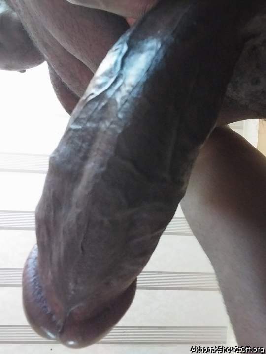 Nice cock.  Interesting angle of the picture.   