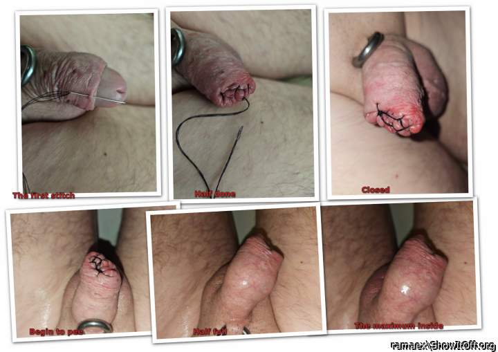 vorhaut vernhen und mit urin stretchen