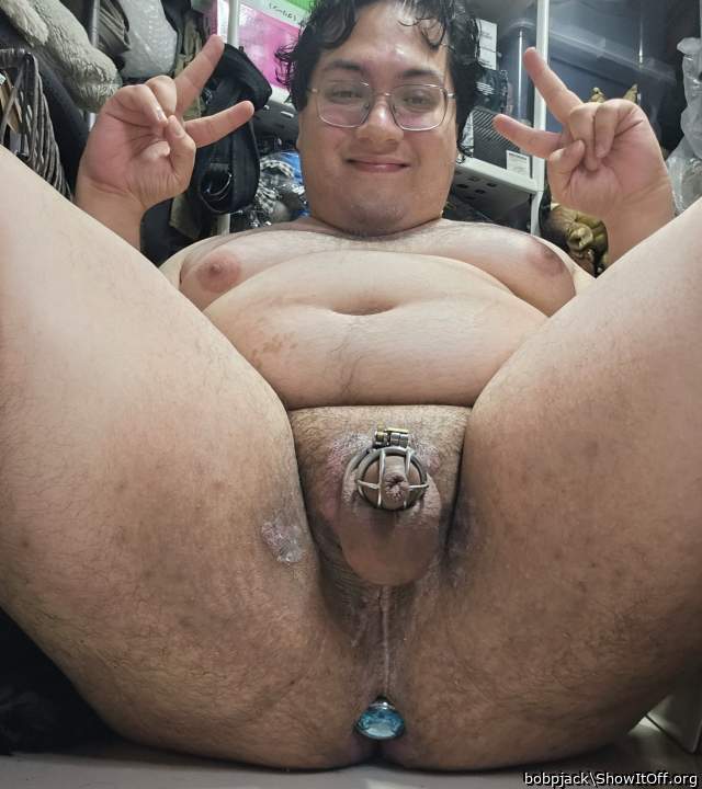 Happily plugged