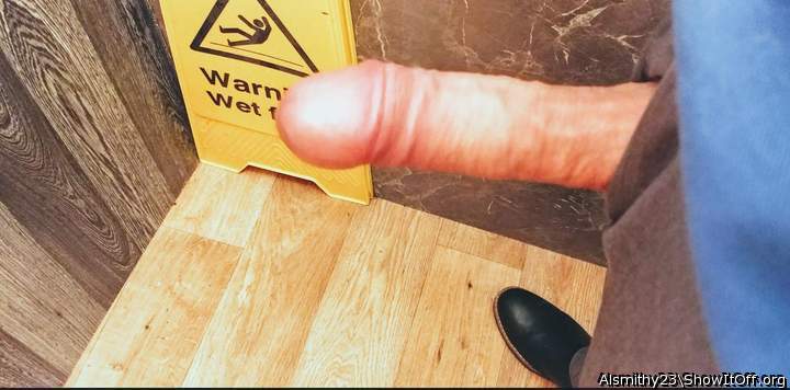 Slippy when wet!