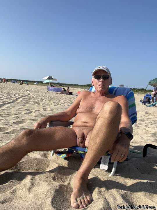 Getting my tan on.