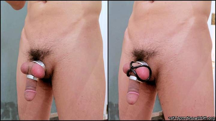 wring out balls, tie it up more