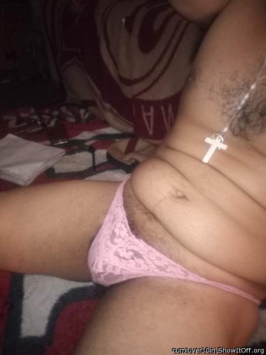 Lovely pink lace panties