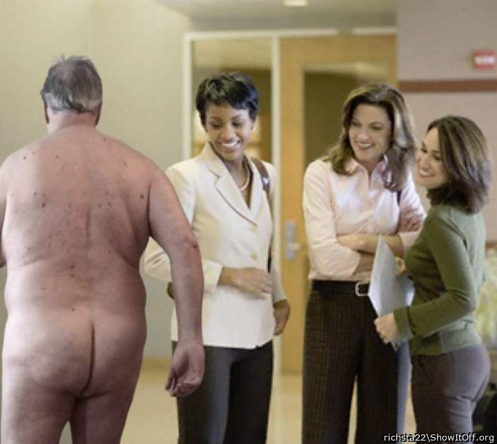 "Looks like your having a hard day at the office."