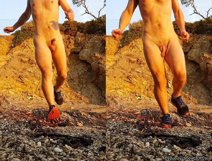 i looove running nude, it's such a freedom!