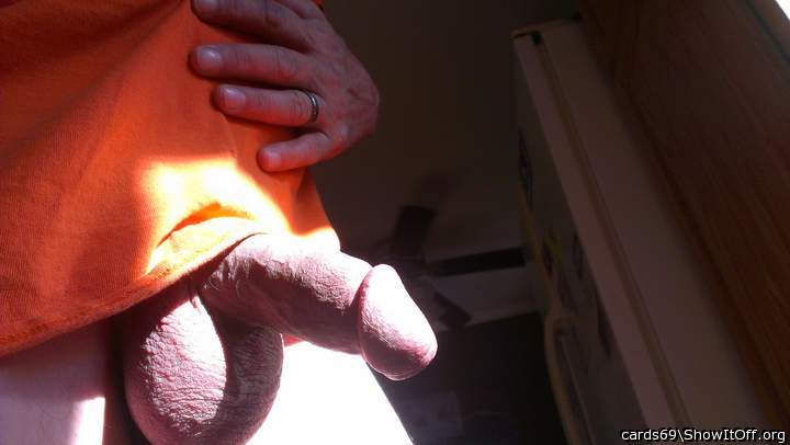   NOTHING LIKE A SUMMER SAUSAGE HANGIN' READY TO BE LICKED A