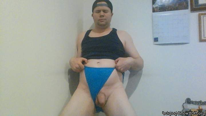 bikini cock exposed