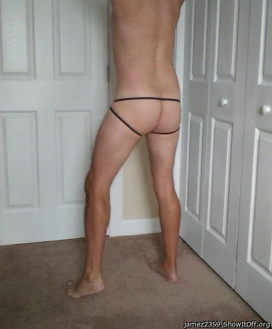 Super jockstrapped bum  