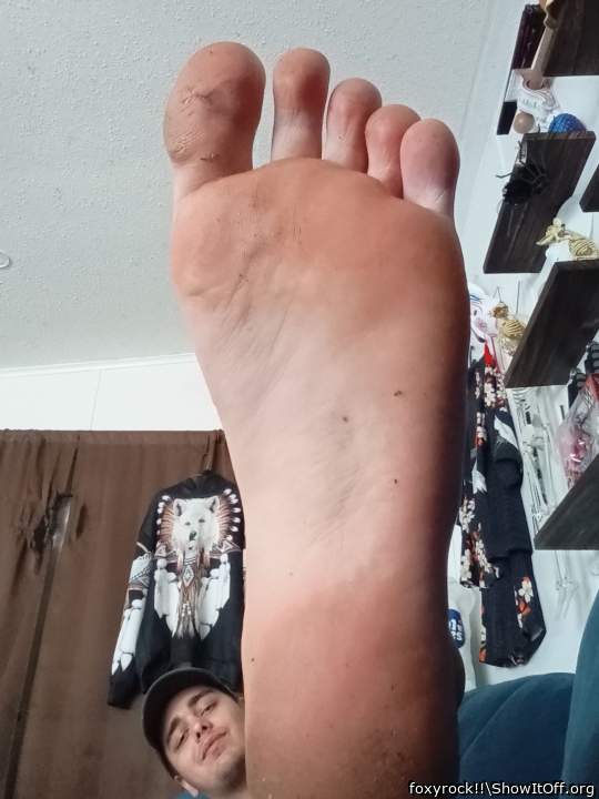 One of my feet