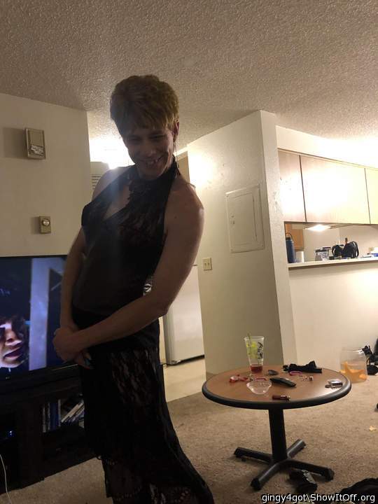 Went out last night