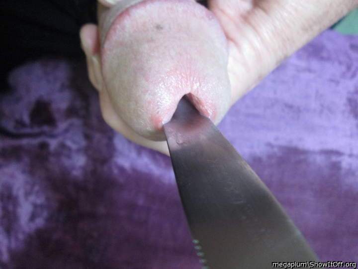 das ist bestimmt ein tolles gefhl, ein messer so tief einzu
