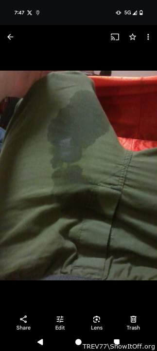 Cum in my boxers