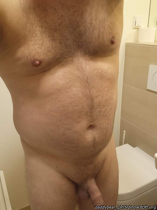 Bear body with dick flaccid again...