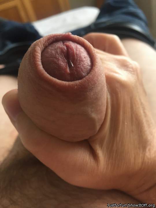 A little bit of tasty pre-cum!