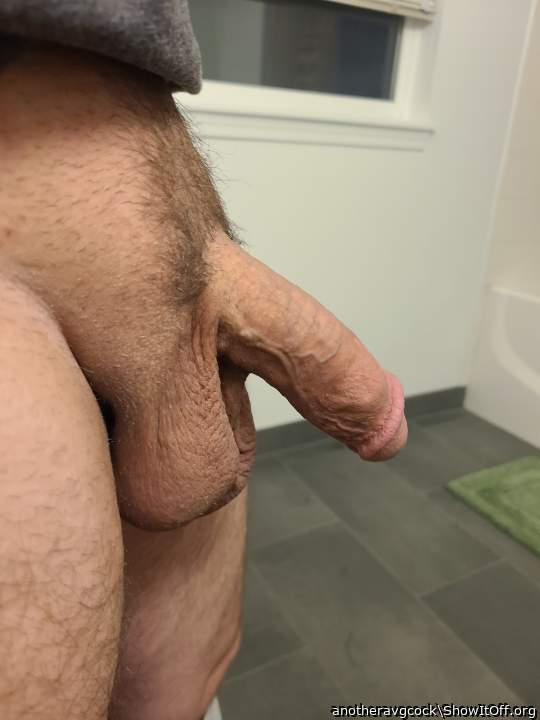 Nothing average about that cock. Very nice.