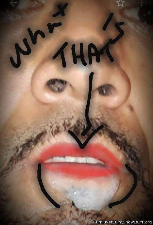 KISS LOU WE WILL SHARE THE SPERM