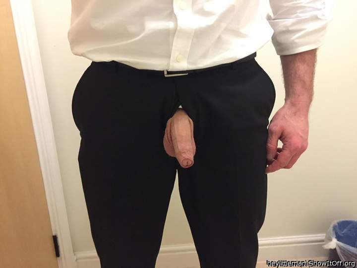 Love getting my cock out at work