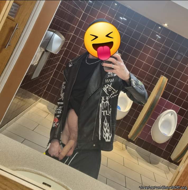 Bathroom selfie