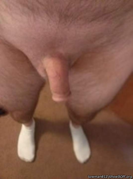 Yes, yes, looks awesome fully shaved, pubic area, cock, ball