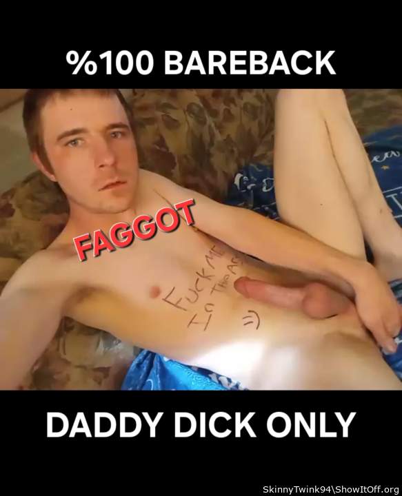 Love to get my daddy uncut cock in you!..      