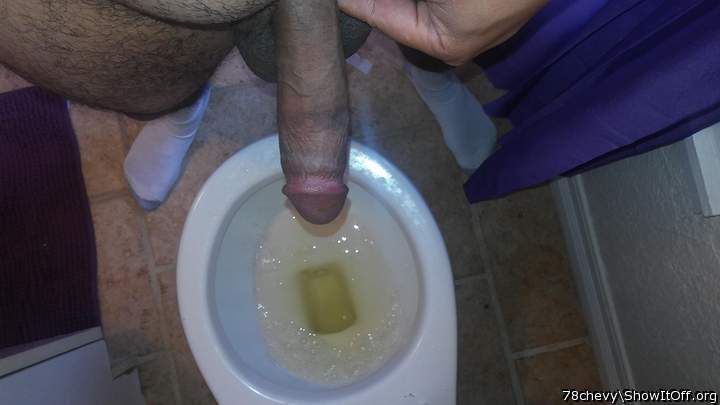 getting ready a shower.