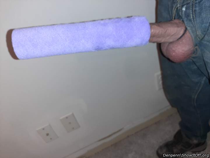 Stock in a paint roller