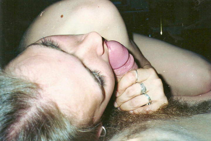You love that cock. Give it a nice wet kiss on the head then