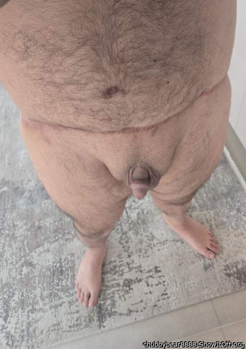 #chubby #bear #cock #tiny #small #penis