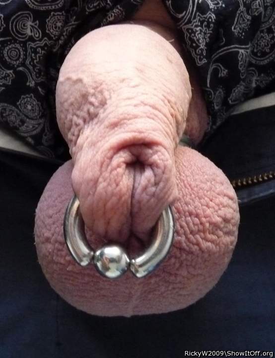 6mm infibulation ring in my foreskin
