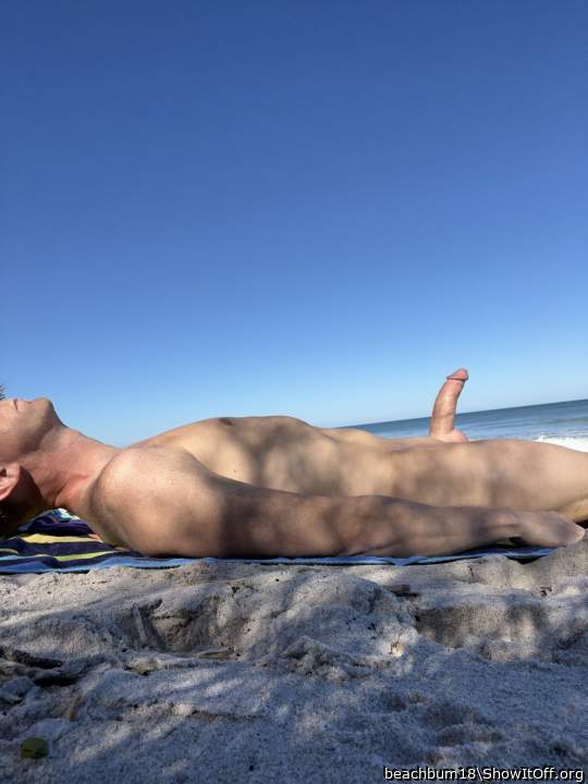 Drawing attention at the beach