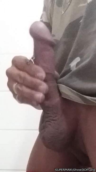 My Hard Pierced Cock