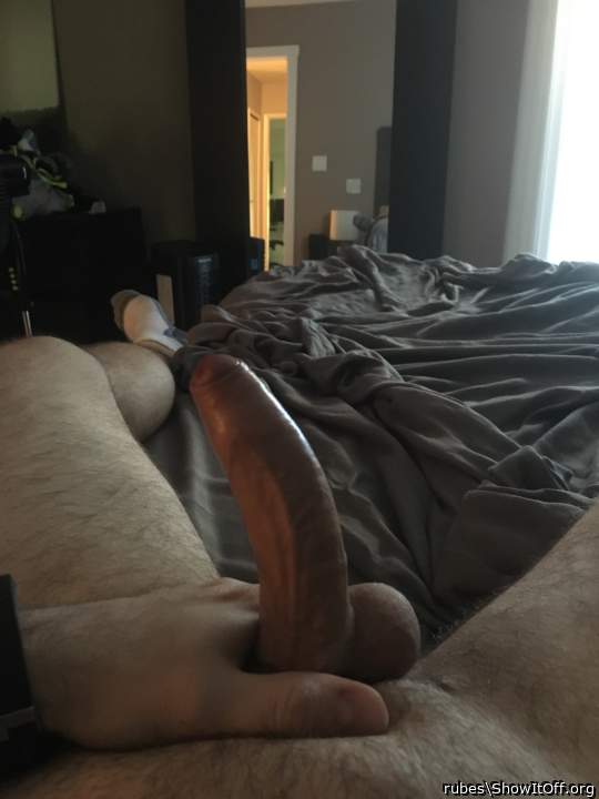Mmmm hot hard uncut dick and balls