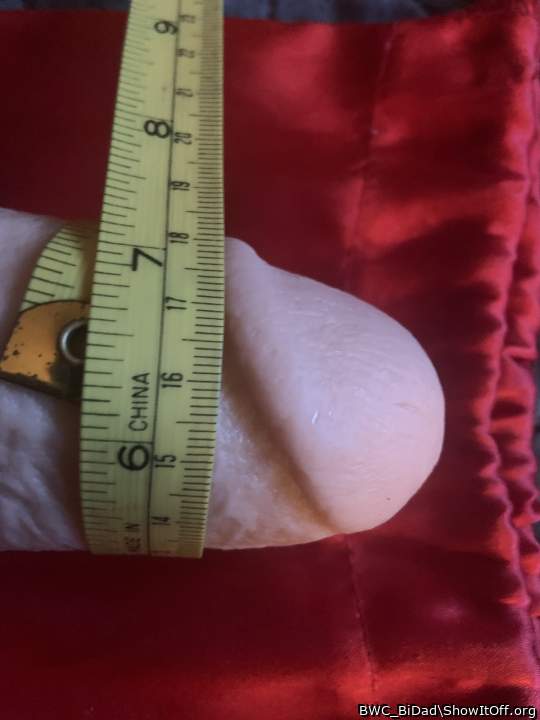 Alex Stone dildo - measurements 3