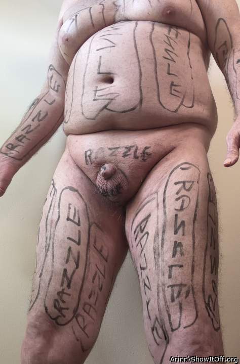 Looking like a total wanking slut  