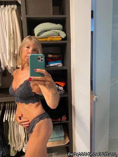 That top is nice.  Shows your tits well. 