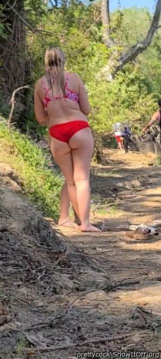 Voyeur time!!! Gotta love that tight 18yr ass