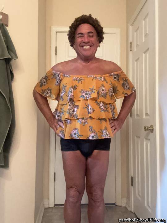 Just me wearing girly stuff